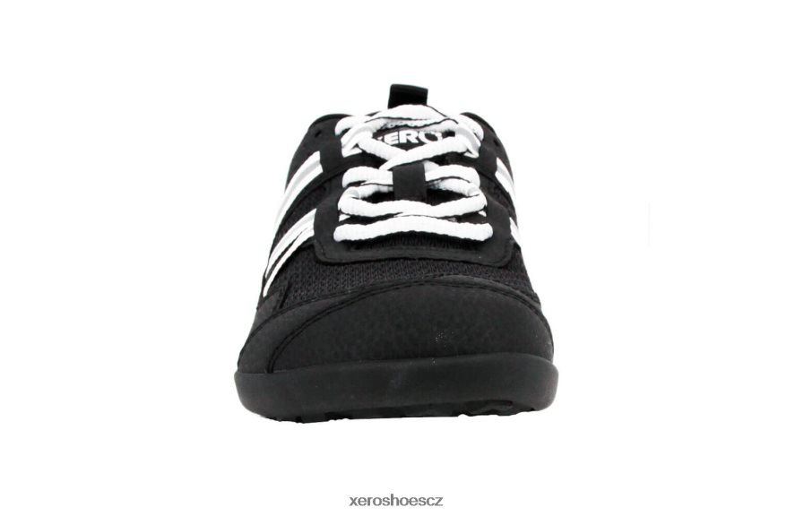 Z420TP284 Černá bílá Xero Shoes Prio běžecká a fitness obuv - dětská