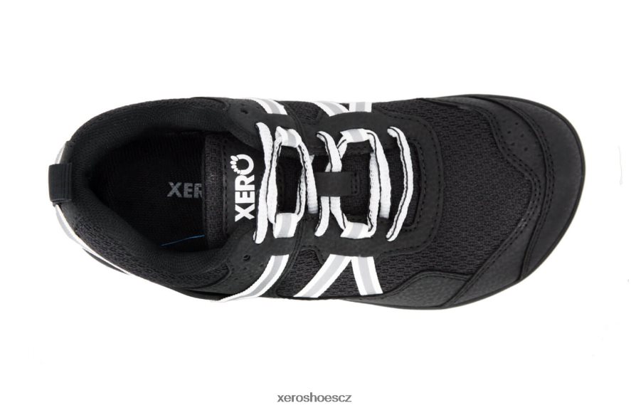Z420TP284 Černá bílá Xero Shoes Prio běžecká a fitness obuv - dětská
