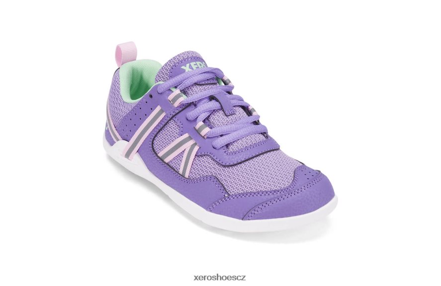 Z420TP286 lila / růžová Xero Shoes Prio běžecká a fitness obuv - dětská