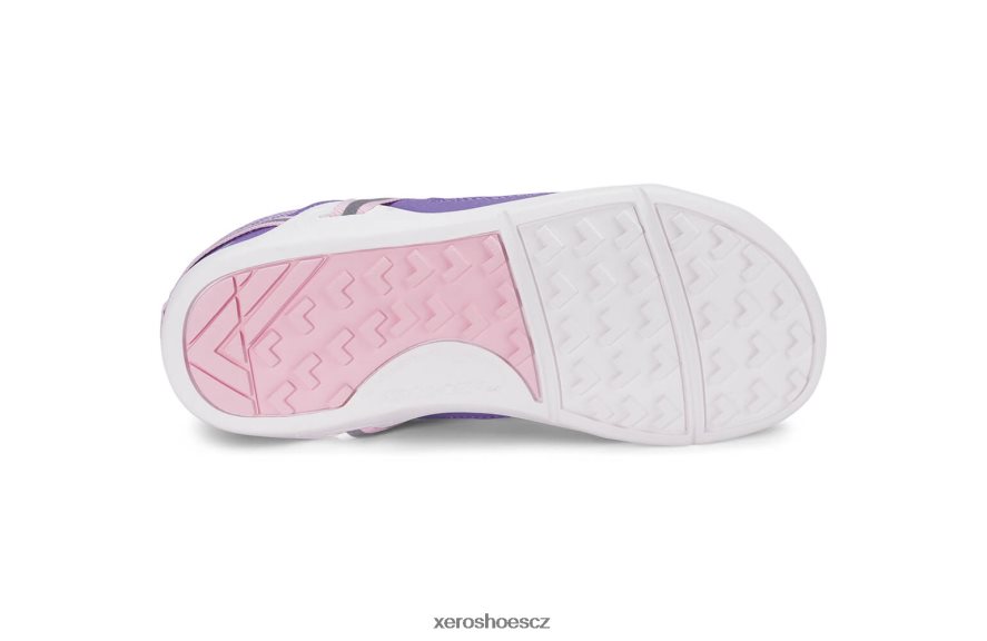 Z420TP286 lila / růžová Xero Shoes Prio běžecká a fitness obuv - dětská