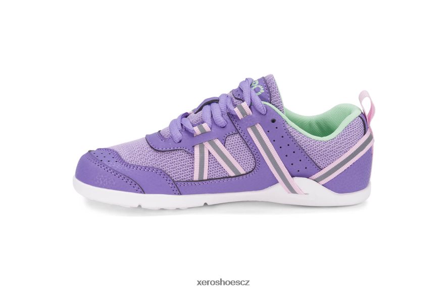 Z420TP286 lila / růžová Xero Shoes Prio běžecká a fitness obuv - dětská