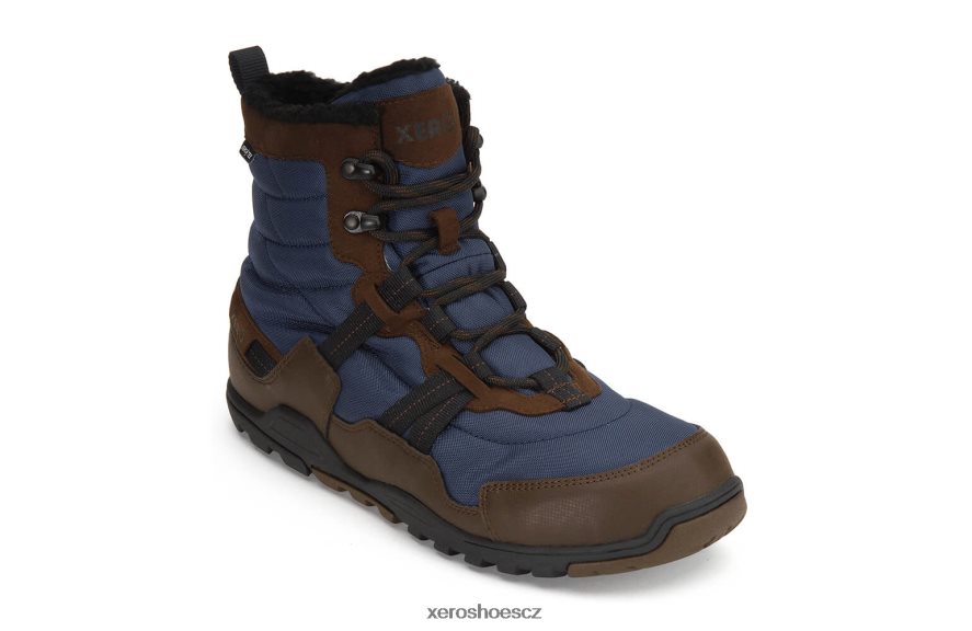 Z420TP107 hnědá / námořnická Xero Shoes alpine - pánské sněhule