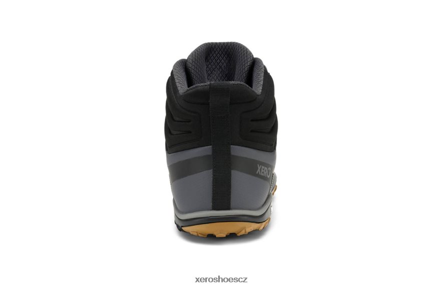 Z420TP90 asfalt / černá Xero Shoes scrambler mid ii - ultralehký hiker s michelinovou vláknitou podrážkou