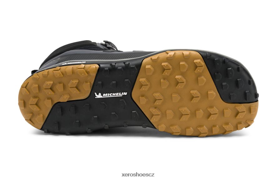 Z420TP90 asfalt / černá Xero Shoes scrambler mid ii - ultralehký hiker s michelinovou vláknitou podrážkou