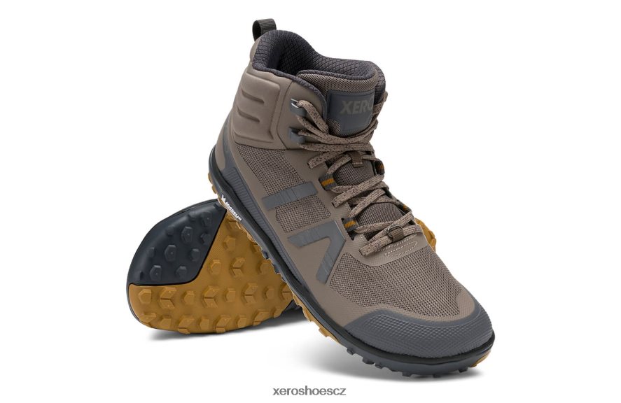 Z420TP91 smrž Xero Shoes scrambler mid ii - ultralehký hiker s michelinovou vláknitou podrážkou