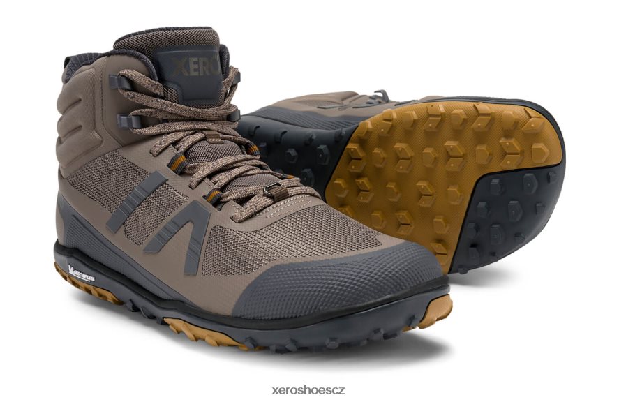 Z420TP91 smrž Xero Shoes scrambler mid ii - ultralehký hiker s michelinovou vláknitou podrážkou
