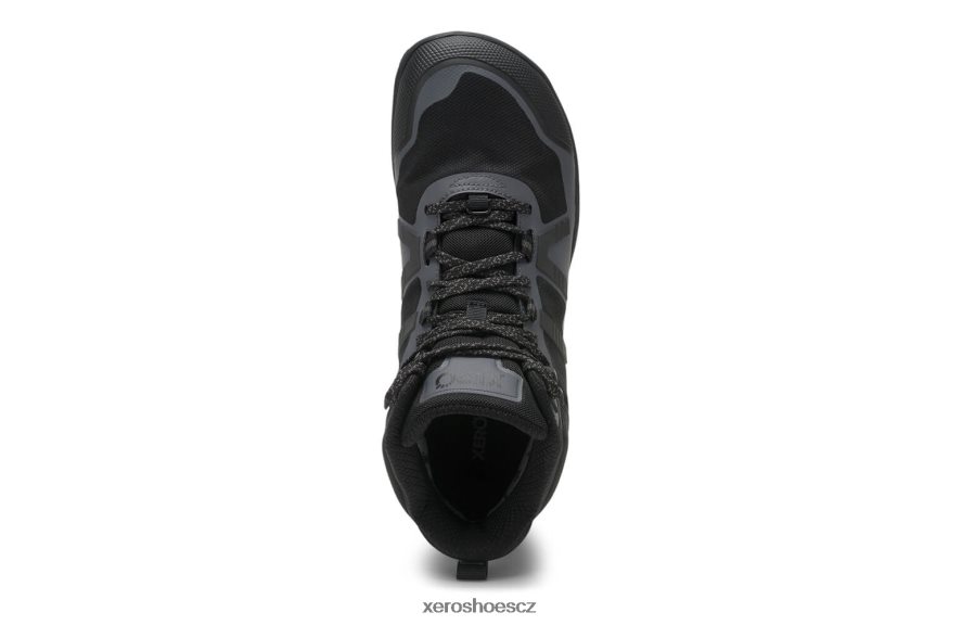 Z420TP92 černá / asfalt Xero Shoes scrambler mid ii wp - ultralehká, voděodolná turistická bota