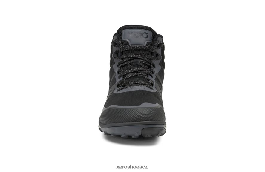 Z420TP92 černá / asfalt Xero Shoes scrambler mid ii wp - ultralehká, voděodolná turistická bota