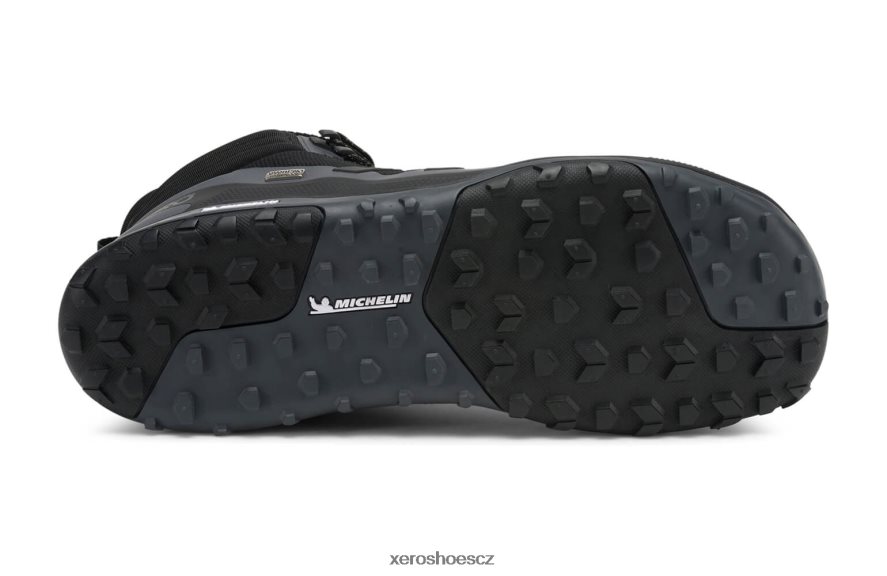 Z420TP92 černá / asfalt Xero Shoes scrambler mid ii wp - ultralehká, voděodolná turistická bota