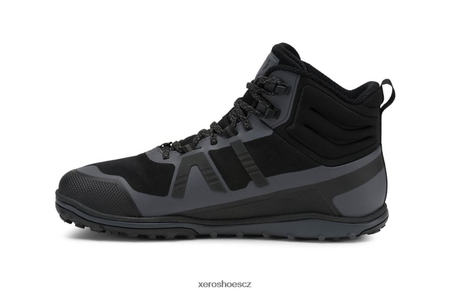 Z420TP92 černá / asfalt Xero Shoes scrambler mid ii wp - ultralehká, voděodolná turistická bota