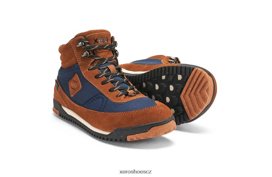 Z420TP94 glazovaný zázvor Xero Shoes ridgeway - vodotěsný turista inspirovaný retro