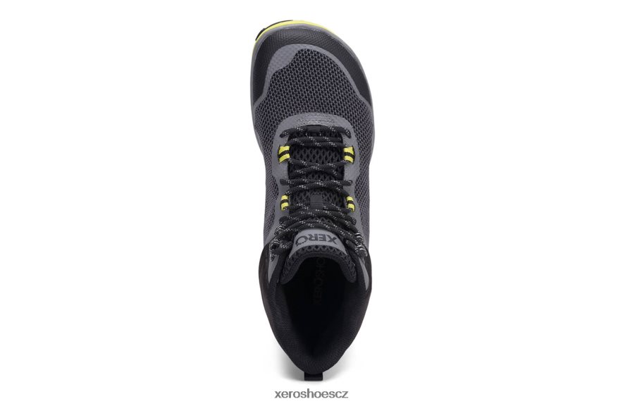 Z420TP95 ocelově šedá / sírová Xero Shoes Scrambler mid - ultralehká turistická bota s michelin fiberlite podrážkou