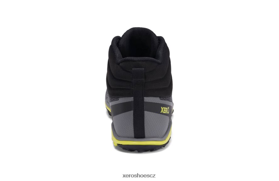 Z420TP95 ocelově šedá / sírová Xero Shoes Scrambler mid - ultralehká turistická bota s michelin fiberlite podrážkou