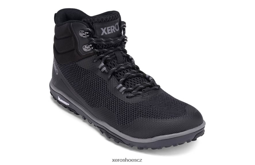 Z420TP96 Černá Xero Shoes Scrambler mid - ultralehká turistická bota s michelin fiberlite podrážkou