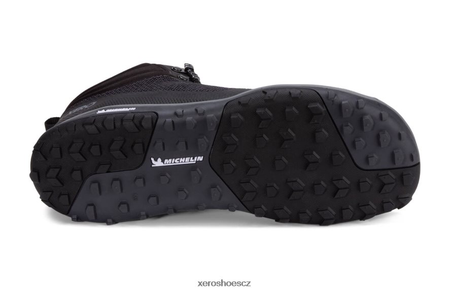Z420TP96 Černá Xero Shoes Scrambler mid - ultralehká turistická bota s michelin fiberlite podrážkou