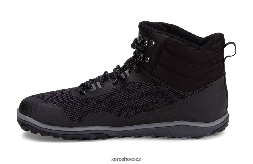 Z420TP96 Černá Xero Shoes Scrambler mid - ultralehká turistická bota s michelin fiberlite podrážkou