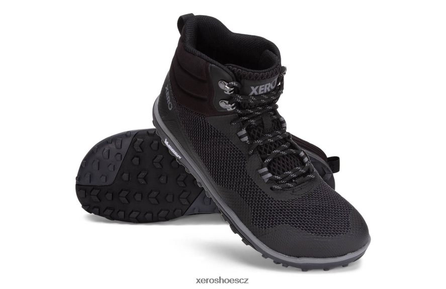 Z420TP96 Černá Xero Shoes Scrambler mid - ultralehká turistická bota s michelin fiberlite podrážkou