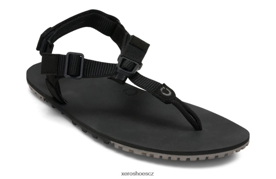 Z420TP77 Černá Xero Shoes h-trail - turistické sandály ve stylu huarache
