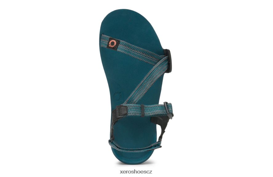 Z420TP78 hluboká laguna Xero Shoes z-trail ev - trailové turistické, běžecké a regenerační sandály