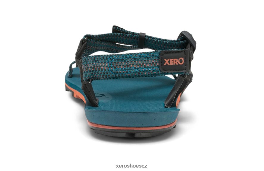 Z420TP78 hluboká laguna Xero Shoes z-trail ev - trailové turistické, běžecké a regenerační sandály