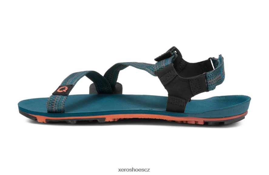 Z420TP78 hluboká laguna Xero Shoes z-trail ev - trailové turistické, běžecké a regenerační sandály