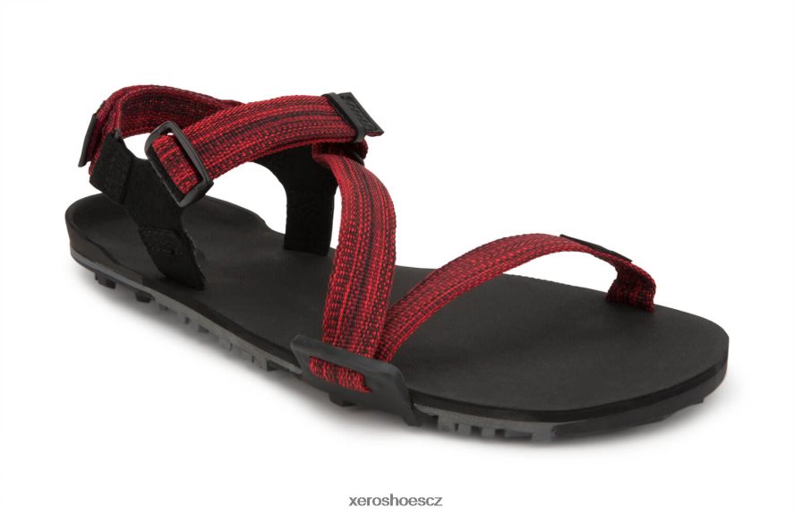 Z420TP81 Červené Xero Shoes z-trail ev - trailové turistické, běžecké a regenerační sandály
