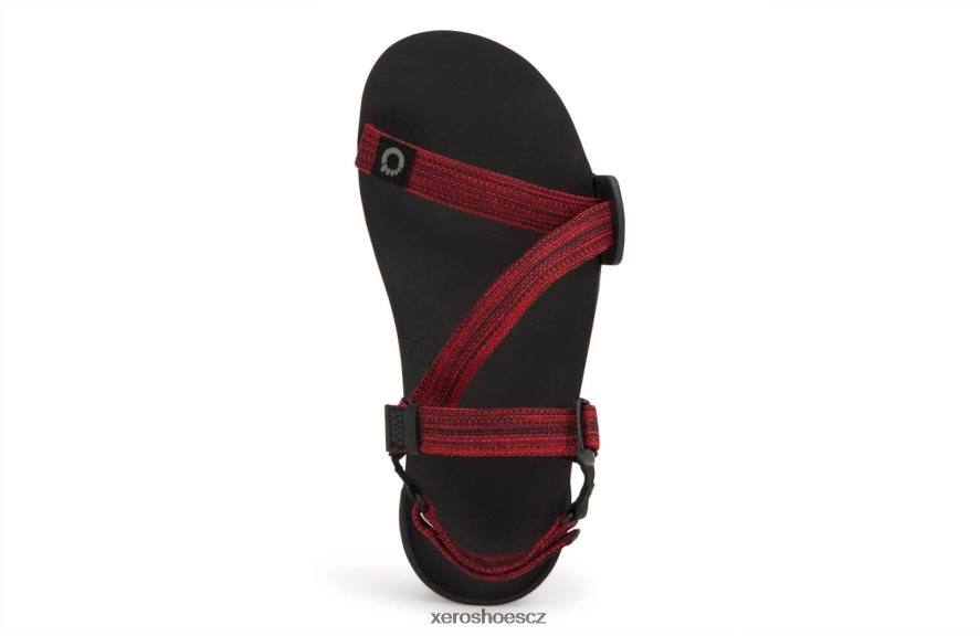 Z420TP81 Červené Xero Shoes z-trail ev - trailové turistické, běžecké a regenerační sandály