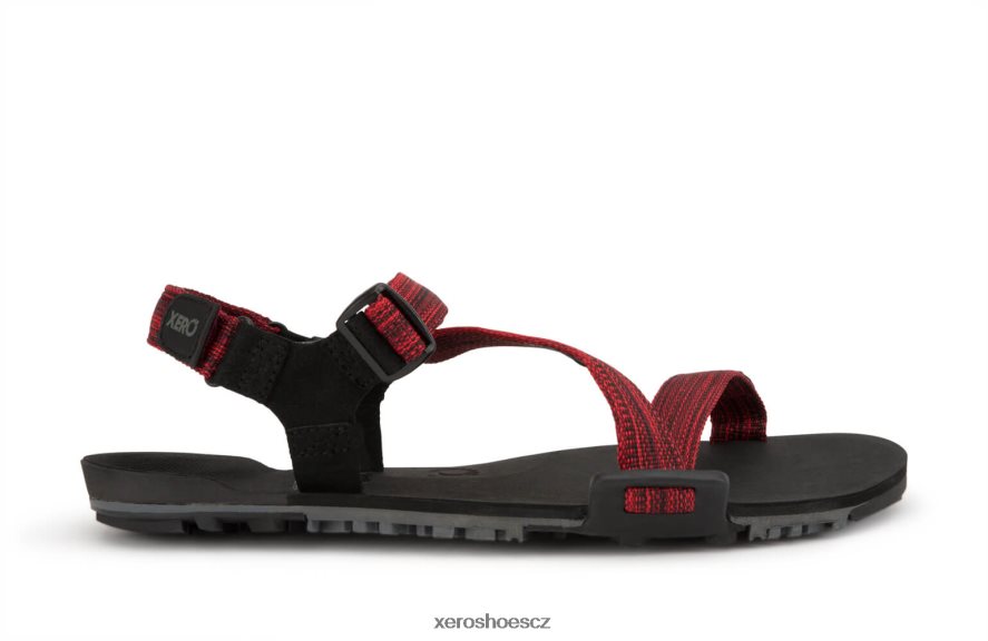 Z420TP81 Červené Xero Shoes z-trail ev - trailové turistické, běžecké a regenerační sandály