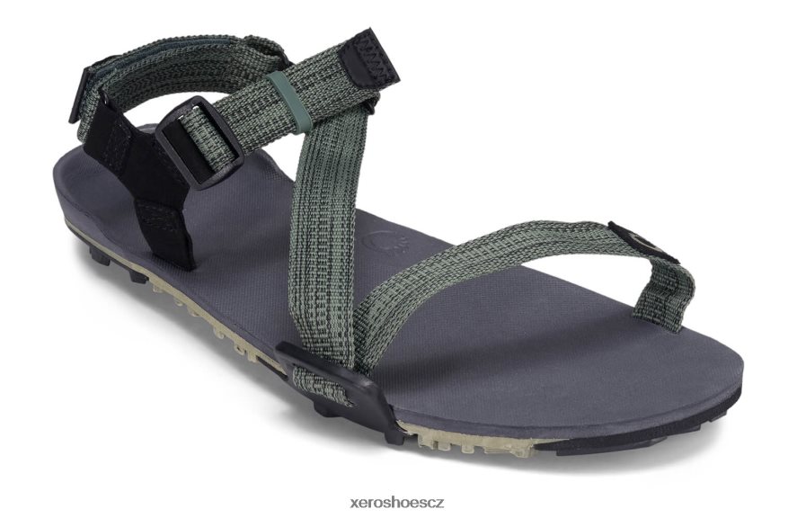 Z420TP83 vetiverová zelená Xero Shoes z-trail ev - trailové turistické, běžecké a regenerační sandály