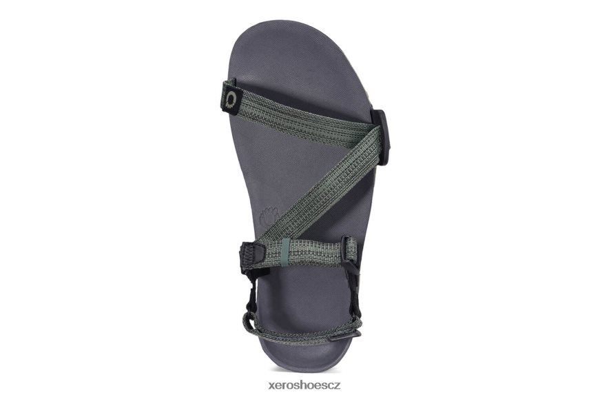 Z420TP83 vetiverová zelená Xero Shoes z-trail ev - trailové turistické, běžecké a regenerační sandály