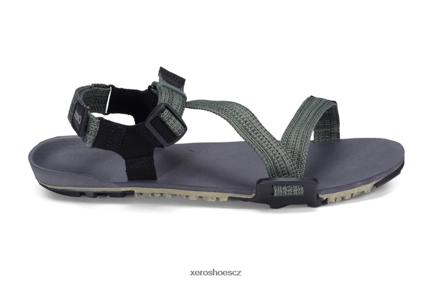 Z420TP83 vetiverová zelená Xero Shoes z-trail ev - trailové turistické, běžecké a regenerační sandály