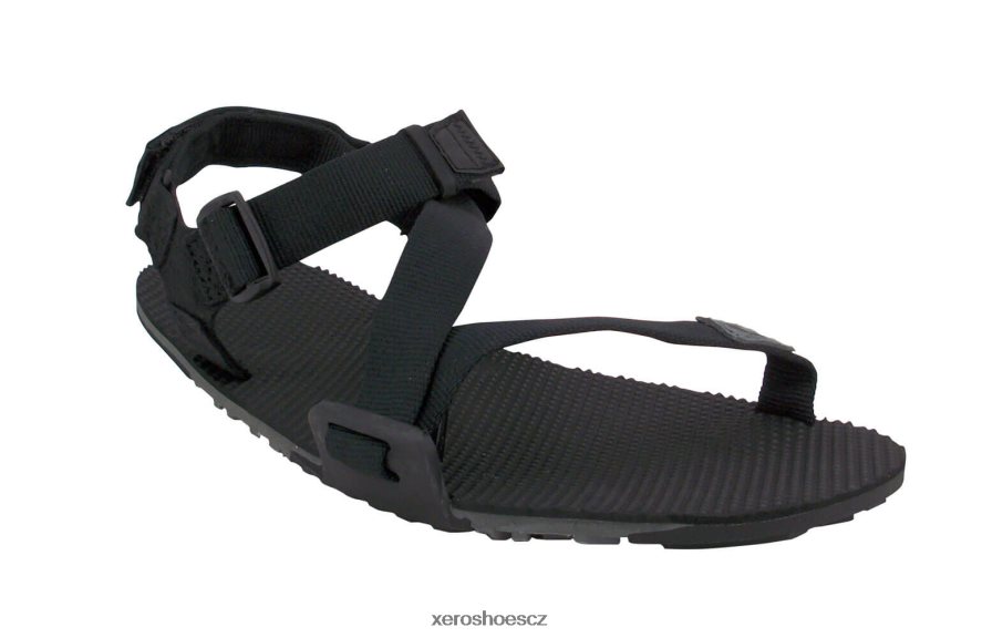 Z420TP89 uhlí černá / černá Xero Shoes naboso trailové sportovní sandály - pánské