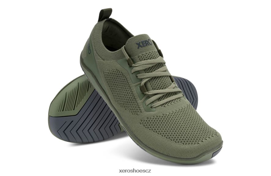 Z420TP14 olivový Xero Shoes nexus knit - sportovní stylová teniska