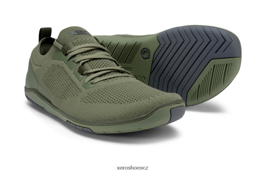 Z420TP14 olivový Xero Shoes nexus knit - sportovní stylová teniska