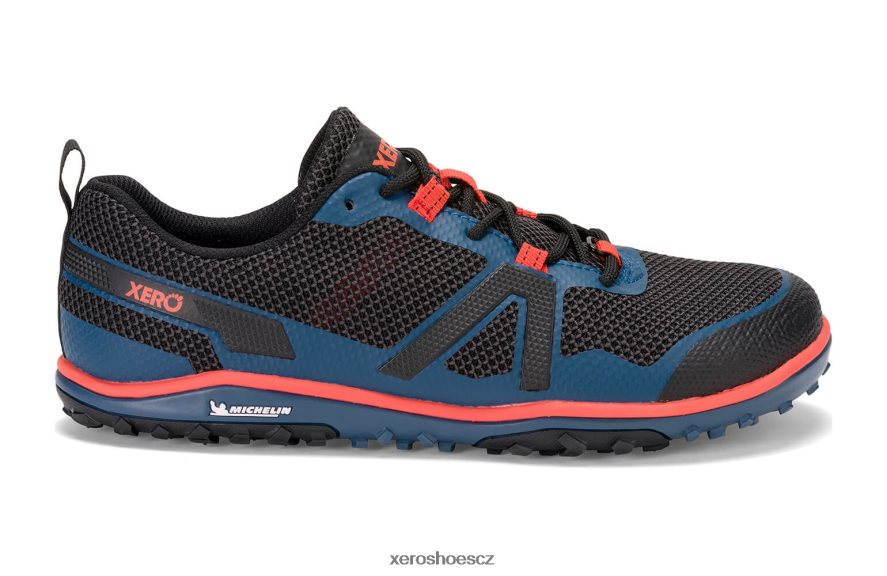 Z420TP19 legie modrá Xero Shoes Scrambler low - trailová bota s michelin fiberlite podrážkou
