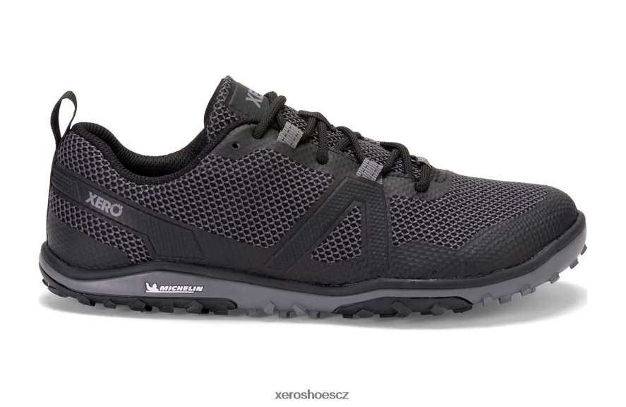 Z420TP20 Černá Xero Shoes Scrambler low - trailová bota s michelin fiberlite podrážkou