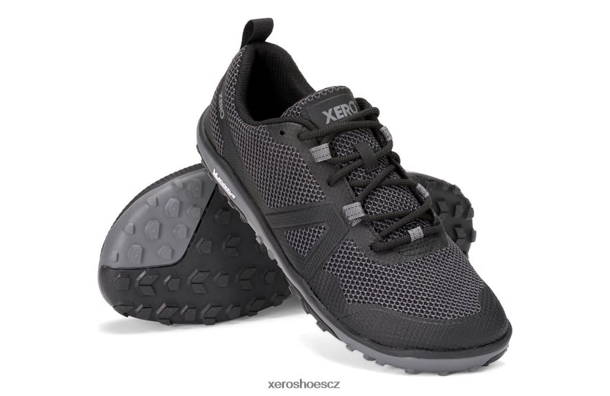 Z420TP20 Černá Xero Shoes Scrambler low - trailová bota s michelin fiberlite podrážkou