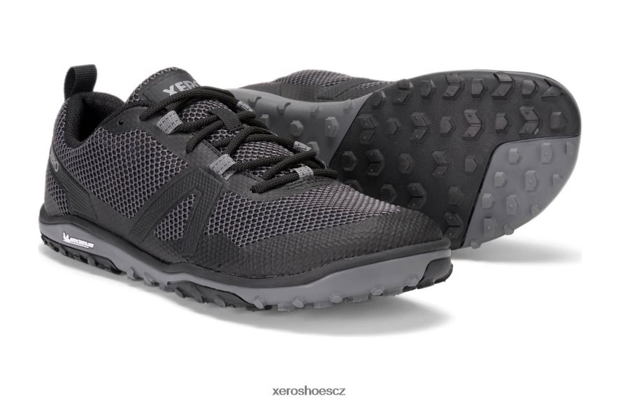 Z420TP20 Černá Xero Shoes Scrambler low - trailová bota s michelin fiberlite podrážkou