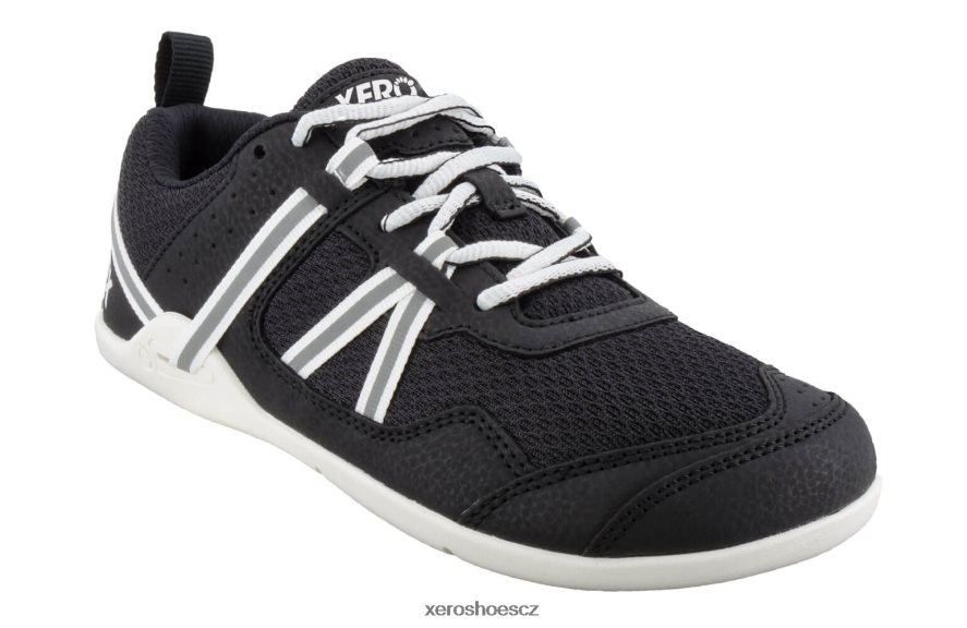 Z420TP228 Černá bílá Xero Shoes Prio běžecká a fitness obuv - pánská