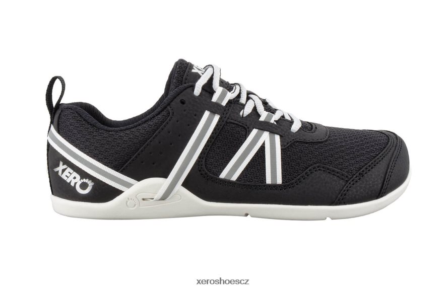 Z420TP228 Černá bílá Xero Shoes Prio běžecká a fitness obuv - pánská