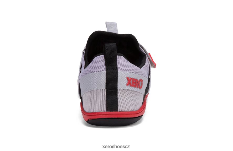 Z420TP27 mikro šedá / červená Xero Shoes trenér forza - muži