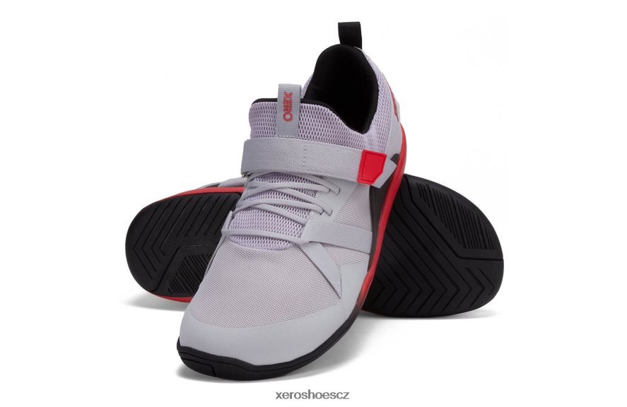 Z420TP27 mikro šedá / červená Xero Shoes trenér forza - muži