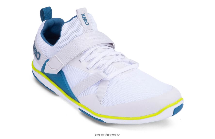 Z420TP28 bílý / modrý safír Xero Shoes trenér forza - muži