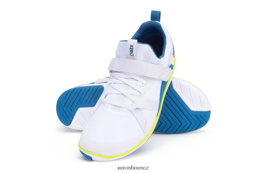 Z420TP28 bílý / modrý safír Xero Shoes trenér forza - muži