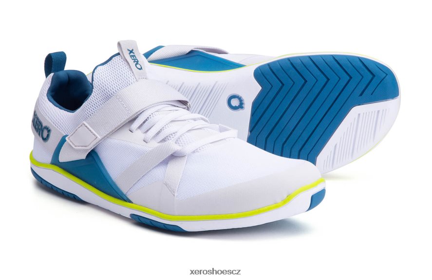 Z420TP28 bílý / modrý safír Xero Shoes trenér forza - muži
