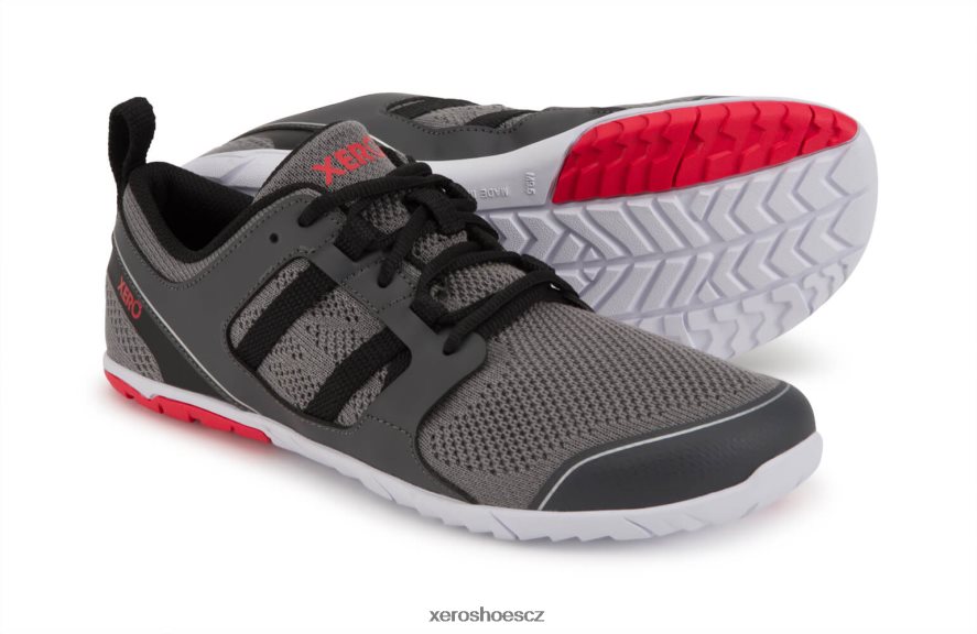 Z420TP41 tmavě šedá / červená Xero Shoes zelen – váš ekologický běžec