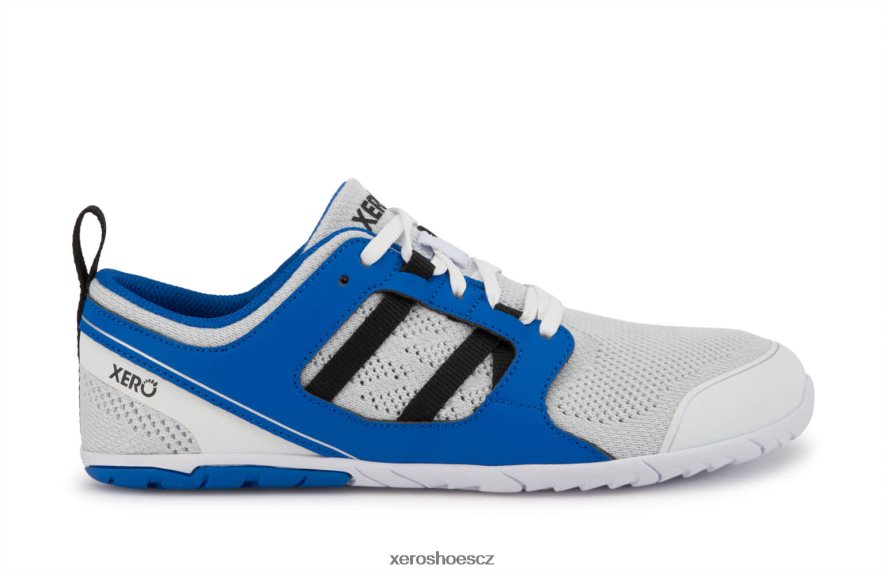 Z420TP43 bílá / vítězná modrá Xero Shoes zelen – váš ekologický běžec