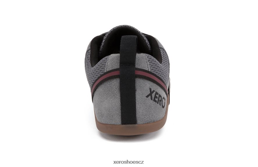 Z420TP56 ocelově šedá Xero Shoes Prio semiš ¨ c muži