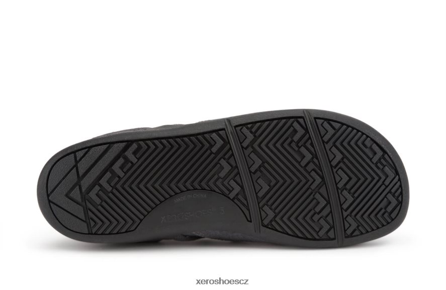Z420TP60 asfalt Xero Shoes aptos - ležérní konopné plátno slip-on - pánské