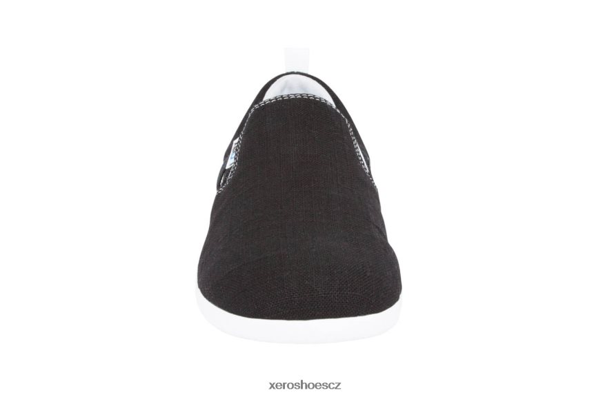 Z420TP61 Černá Xero Shoes aptos - ležérní konopné plátno slip-on - pánské